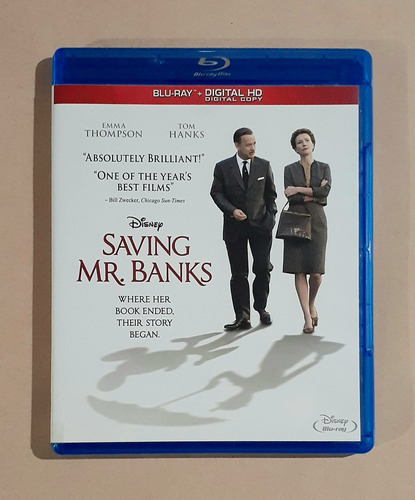 Saving Mr. Banks ( El Sueño De Walt ) Impor Blu-ray Original