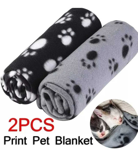 Manta Polar Para Perros Y Gatos Pack De 2 100 X 160cm