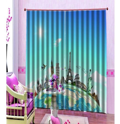 Forro De Cortina De Baño Resistente Al Moho El 150x166cm