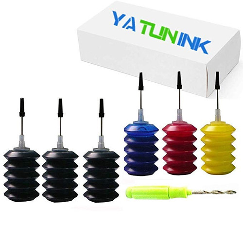 Yatunink Compatible Para Kit Canon Pg-245xl Cl-246xl Recarga