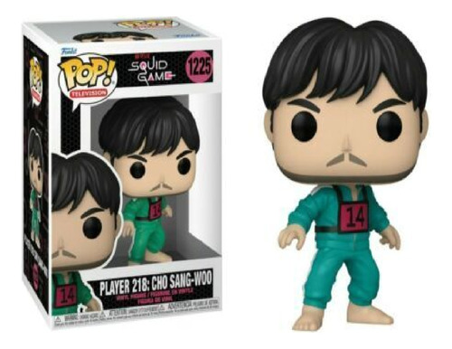 Muñeco Funko Pop Tv Juego Del Calamar Cho Sang Woo 218