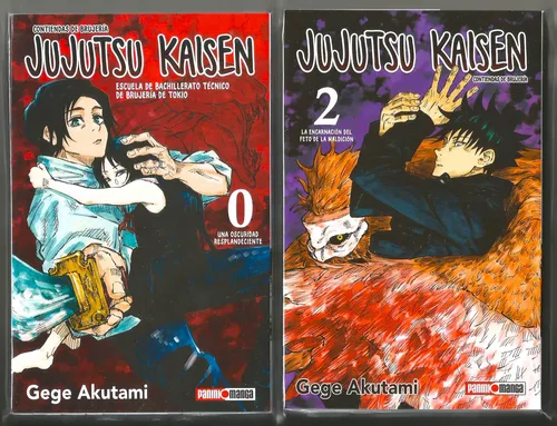 comprar Jujutsu Kaisen Manga Tomos 0 Y 2 Pack Panini Español