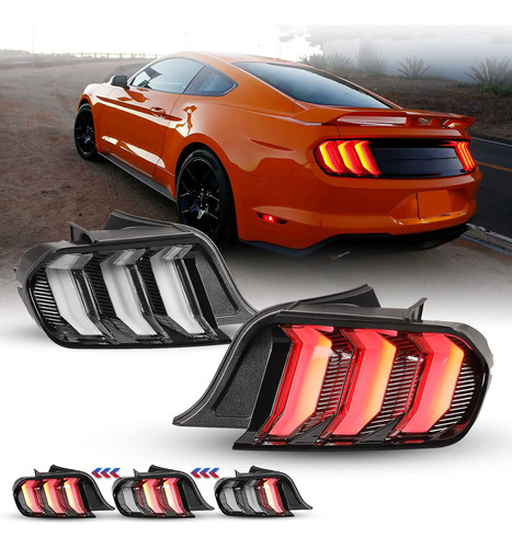 Luz Trasera Led Para Ford Mustang 2015, 2016, 2017, 2018, 20