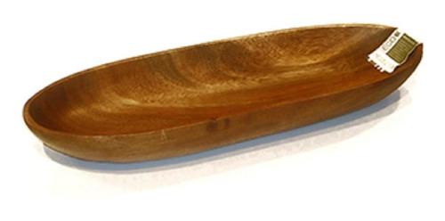 Bandeja Madera Oval 40.6 X 13 X 5 Cm.