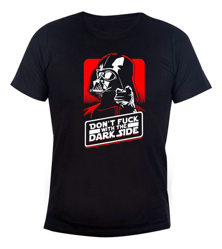 Remera Algodón Unisex Dark Side Dark Vader