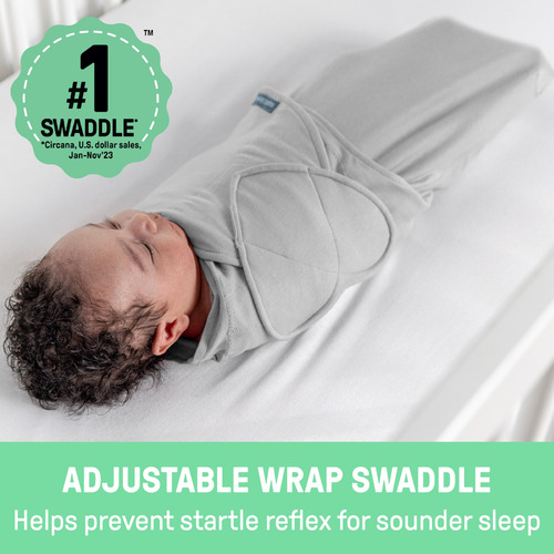 Baby Swaddle Swaddleme De La Colección Ingenuity Monogram