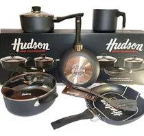 Comprar Batería Hudson Teflón 4 Capas Set Juego Cocina Ollas
