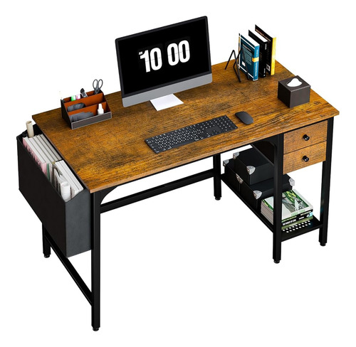Lufeiya Small Desk Con Cajones - Escritorio De Computadora D