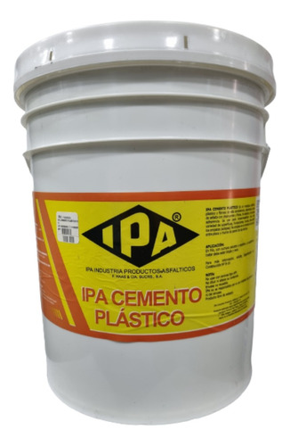 Ipa Cemento Plastico Cuñete De 5 Galones