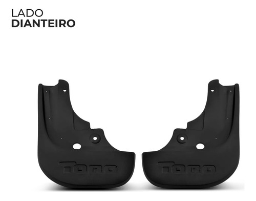 Kit 4 Para-barro Toro 2016 17 18 19 20 21 2022 Personalizado