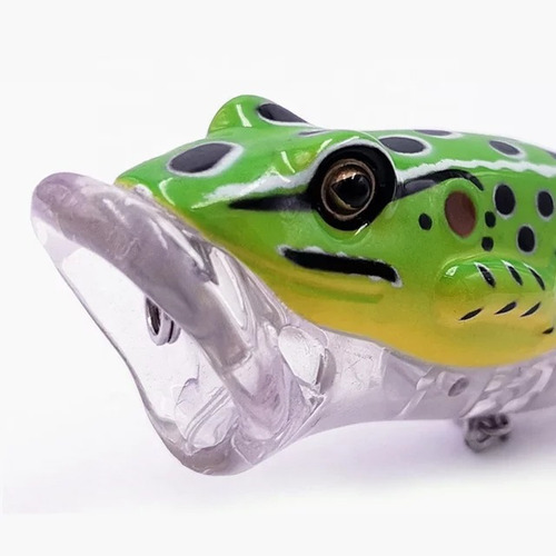 Imagen 1 de 6 de Rana Popper Currican Para Superficie Lure Señuelo