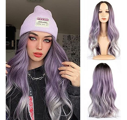 Tuzhu Christmas Cosplay Wigs For Women, Long Curly 3rsjl