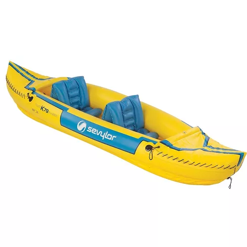 Kayak Canoa Inflable 2 Tahiti Chalecos Remo