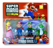 Comprar Super Mario Bros Run, Muñecos Articulados Set X4 Figuras