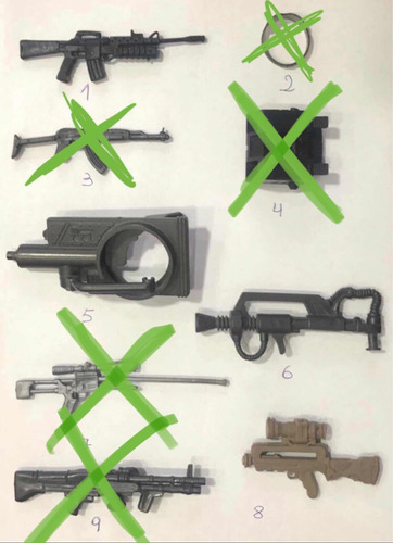 Rambo Armas Originales Accesorios Precio X Unidad Leer