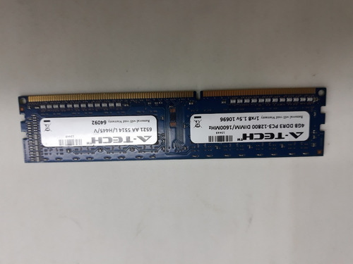 Memória Ram Ddr3 4 Gb 1600 Mhz Hynix A Tech (Usado)