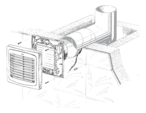 Auto-125-t Extractor De Aire Con Timer 5 Pulgadas Blauberg