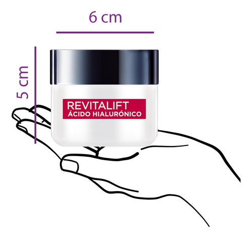 Crema Loreal Revitalift Ácido Hialurónico Día Fps 20 50ml Tipo de piel Todo tipo de piel