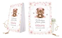 Comprar 15 Anotadores Souvenir Osita Bebe 10x15cm 50 Hjs