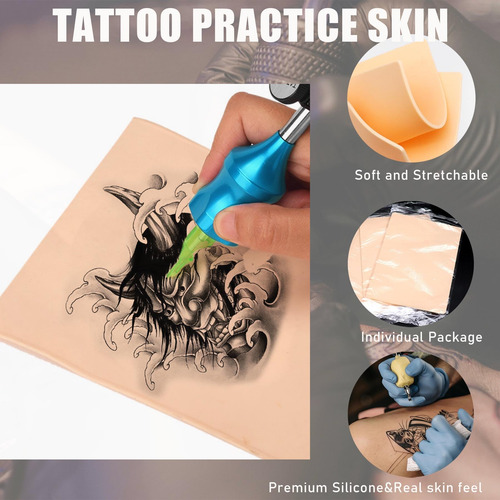 Kit De Práctica De Tatuaje Marca No Especificada Modelo No E