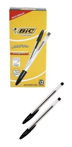 Caja De Bolígrafos Bic Cristal Co - Unidad a $1000