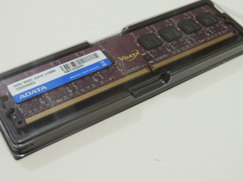 Imagen 5 de 7 de Memoria Ram Ddr2 2gb Adata 800mhz New Pack De 4 Piezas