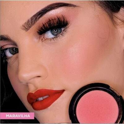 Imagem 2 de 3 de Blush Toque Aveludado Face Beautiful - Maravilha