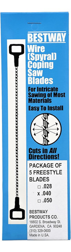 Freestyle Coping Saw Blades With 360 Degree Tooth - Versa...