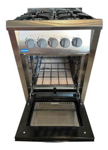 Imagen 8 de 8 de Cocina Industrial Speed 4 H 55 Cm Visor + Campana Circular