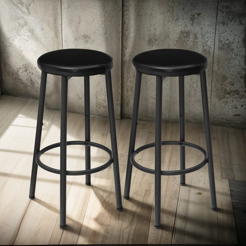 Hoobro Juego De 2 Taburetes De Bar Para Isla De Cocina