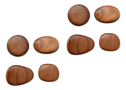 [ 8pcs Ganchos De Parede Pendurador Em Madeira Cabides