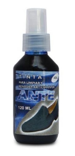 Tinta Spray Para Ante O Gamuza O Nobuk Pacsa Azul 120 Ml 