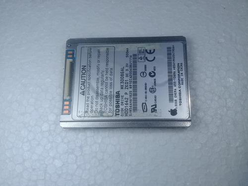  Disco Duro Toshiba Mk3008gal 1.8  Para iPod