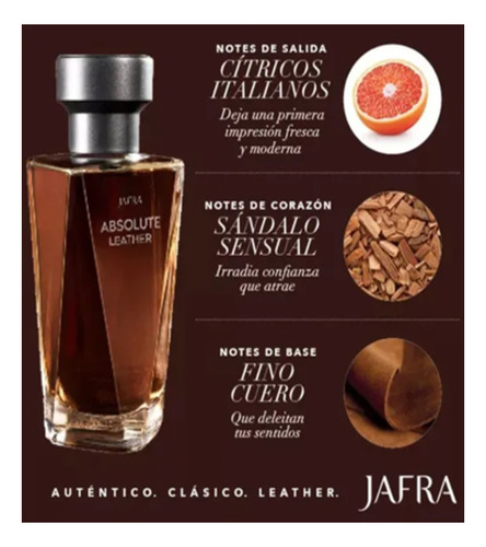 Perfume Absolute Leather 100 Ml Caballero