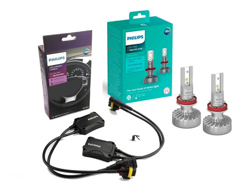 Kit Canbus + Pack Lamparas Led H11 Philips