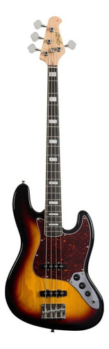 Contrabaixo 4 Cordas Seizi Jazu Jazz Bass Jb 4 Sunburst