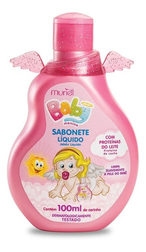 Sabonete Líquido Muriel Baby Menina 100ml