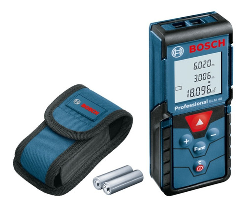 Medidor Distancia Telemetro Laser Profesional Glm 40 Bosch