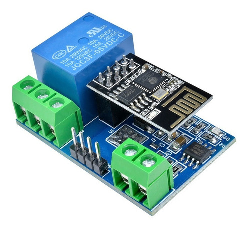 Esp-01s 5v Wifi Módulo De Relé Transmisor Receptor  Esp8266