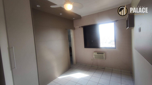 Apartamento Com 2 Dormitórios À Venda, 89 M² Por R$ 290.000 - Vila Guilhermina - Praia Grande/sp - Ap2970