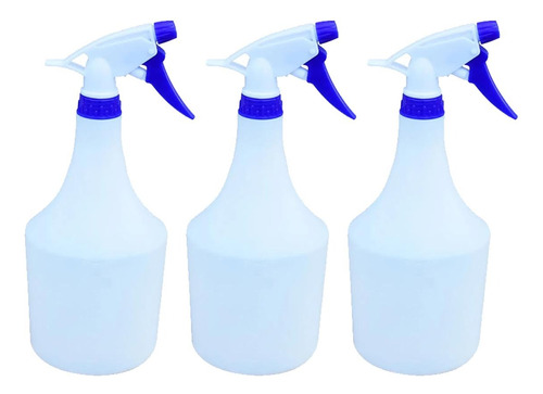 Botella Spray Atomizador Aspersor Plastico 3 Piezas 500ml