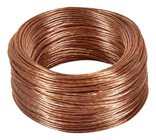 Cable De Cobre Desnudo Cal. 14 Tierra Fisica 