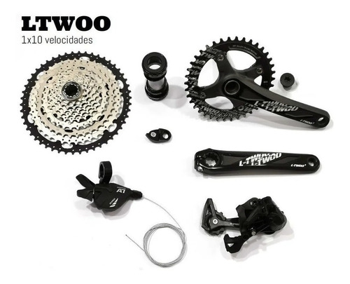 Grupo De Transmisión Mtb Ltwoo 1 X 10v Completo