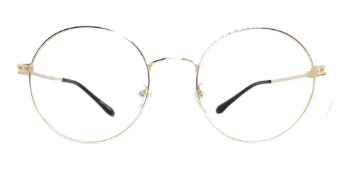 Lentes Redondos Metal Anti Blue Light Anti Blue Ray Gaming