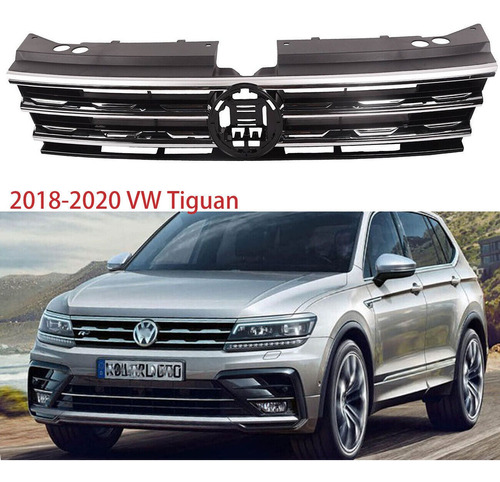 Rejilla Frontal Superior Volkswagen Tiguan R-line 2020 1.4l