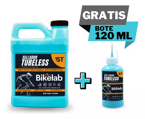 BULL BERNA Sellante Tubeless / Liquido Tubeless sin Amoniaco / Sellante  Antipinchazos / Reparacion pinchazos todos los neumaticos / (1000 ML) :  : Deportes y aire libre