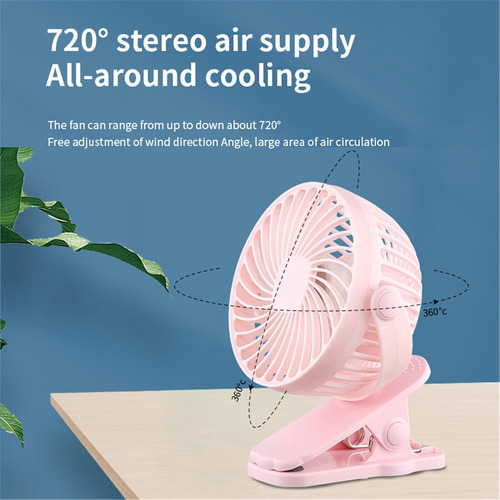 Jj Q Fan Of The Clip De 6 Pulgadas, Ventilador Pequeño For