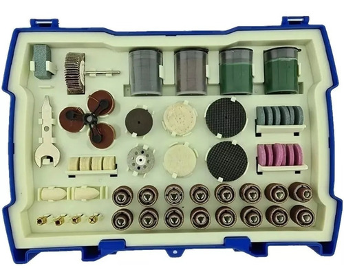 Kit Set Jgo De Acc. Para Minitorno Tipo Dremel 239pcs