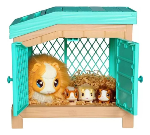 Little Live Pets Mama Surprise Cobaya Con Bebés Interactiva