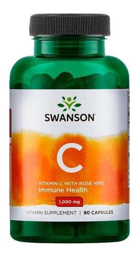 Vitamina C - Swanson 1000mg Por Capsulas Swanson